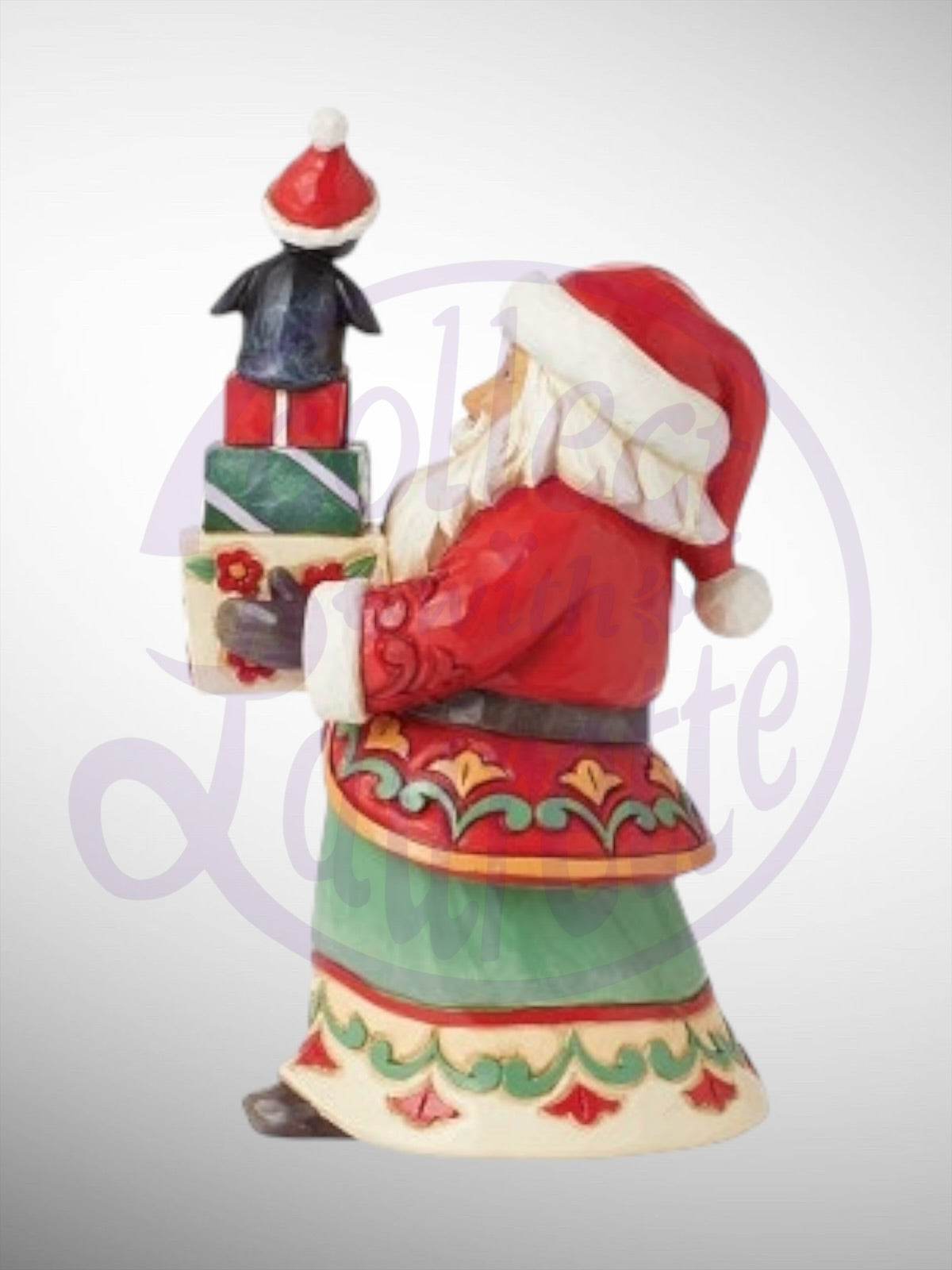 Jim Shore Heartwood Creek -Loaded Up With Christmas Cheer Figurine